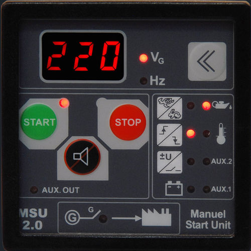 Manueller Generator-Controller - MSU 2.0 - ENKO Elektronik Kontrol Sistemleri San. ve Tic. Ltd. Sti.