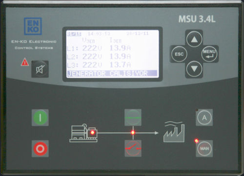 Automatischer Generator-Controller - MSU 3.4L - ENKO Elektronik Kontrol Sistemleri San. ve Tic. Ltd. Sti.