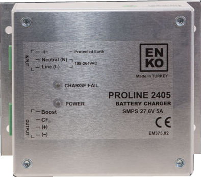 Einbau-Batterieladegerät - EBC 2405 - ENKO Elektronik Kontrol Sistemleri San. ve Tic. Ltd. Sti. - Blei-Säure / Schaltnetzteil