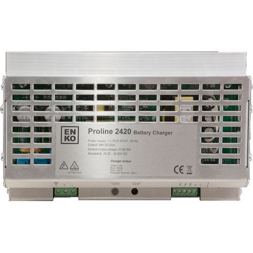 Batterieladegerät auf DIN-Schiene - EBC 2420 - ENKO Elektronik Kontrol Sistemleri San. ve Tic. Ltd. Sti. - Blei-Säure / Schaltnetzteil