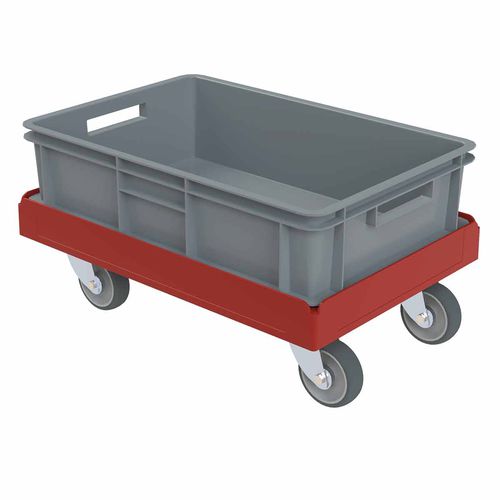 Transportwagen für Behälter - F92702PE3000OL029 - ESB Engineering-System-Bau GmbH - HDPE / für Transport