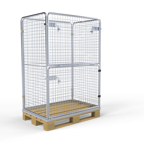 Holzaufsatzrahmen - S48001200FC0HO - ESB Engineering-System-Bau GmbH - faltbar / Maschendraht