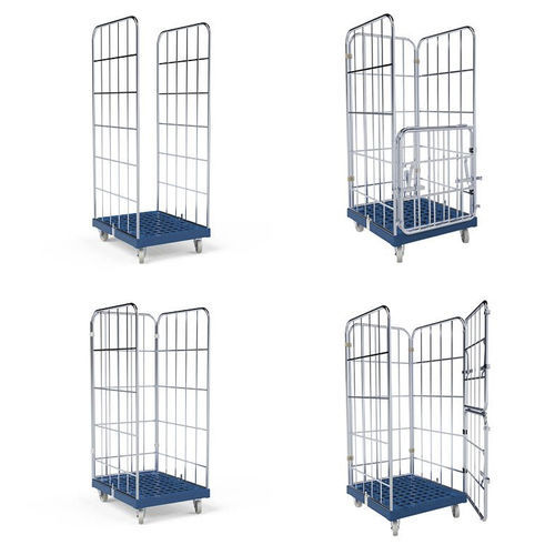 Drahtgewebe-Rollcontainer - FP QV series - FACH-PAK