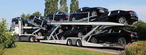 Anhänger für Automobile - Eurolohr 200 - Lohr - 2-Achsen / angehängt / hydraulisch