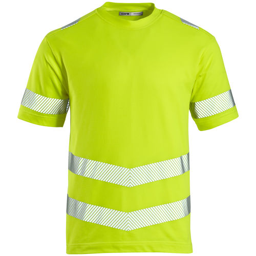T-Shirt / Warnschutz - CWS - Arbeit / mit UV-Schutz / Baumwolle