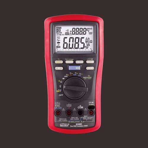 Multimeter mit Isolationstester - BM885 - BRYMEN - Digital mit 6000 Messpunkten / tragbar / 1000 V