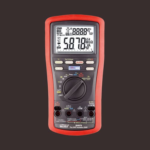 Multimeter mit Isolationstester - BM878 - BRYMEN - Digital mit 6000 Messpunkten / tragbar / 1000 V