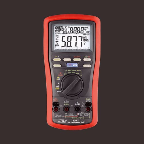 Multimeter mit Isolationstester -  BM877 - BRYMEN - Digital mit 6000 Messpunkten / tragbar / 1000 V