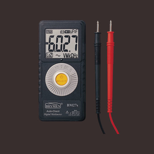 Taschenmultimeter - BM27s - BRYMEN - Digital mit 6000 Messpunkten / 300 V / 2 A