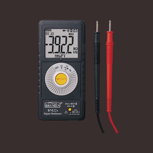 Taschenmultimeter - BM22s - BRYMEN - Digital mit 6000 Messpunkten / 300 V / 600 V