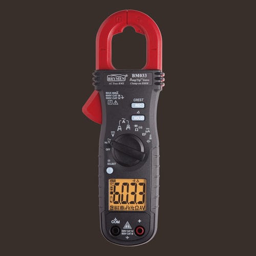 Strommesszange / Digital mit 6000 Messpunkten - BM033 - BRYMEN - tragbar / 300 V / 600 V