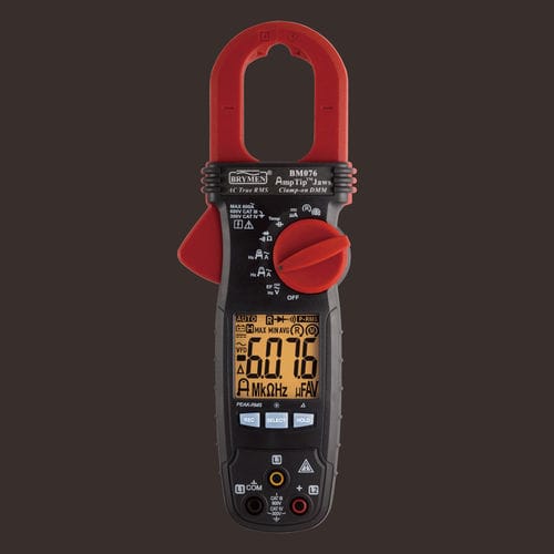 Strommesszange / Digital mit 6000 Messpunkten - BM076 - BRYMEN - tragbar / 600 V / 600 A
