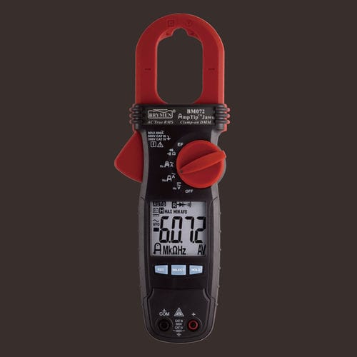 Strommesszange / Digital mit 6000 Messpunkten - BM072 - BRYMEN - tragbar / 600 V / 600 A