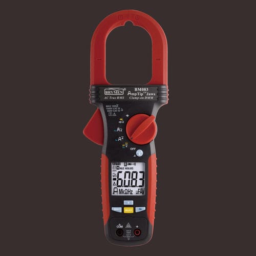 Strommesszange / Digital mit 6000 Messpunkten - BM083 - BRYMEN - tragbar / 1000 V / 600 V