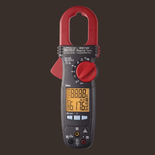 Strommesszange / Digital mit 6000 Messpunkten - BM176D - BRYMEN - tragbar / 600 V / 600 A