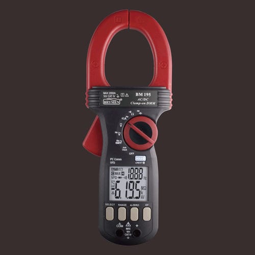 Strommesszange / Digital mit 6000 Messpunkten - BM195 - BRYMEN - tragbar / 1000 V / 2000 A