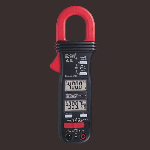Strommesszange / Digital mit 4000 Messpunkten - BM127s - BRYMEN - tragbar / 600 V / 600 A