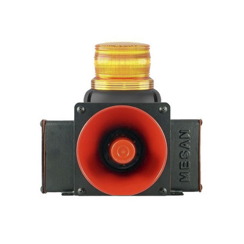 Sirene / LED -Alarmleuchte - MS 1337 - MESAN ELEKTRIK MÜM. SAN. A.Ş. - elektronisch / für Intensiveinsatz / IP65