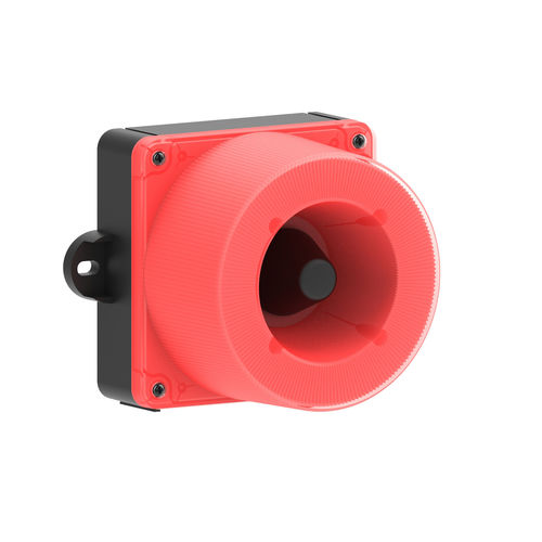 Sirene / LED -Alarmleuchte - MS 3060 - MESAN ELEKTRIK MÜM. SAN. A.Ş. - elektronisch / für Intensiveinsatz / IP65