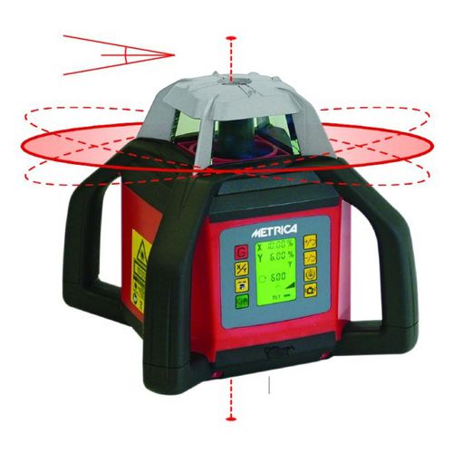 Automatischer Laser - 61345 - Metrica - batteriebetrieben / 2 Strahlen / horizontal