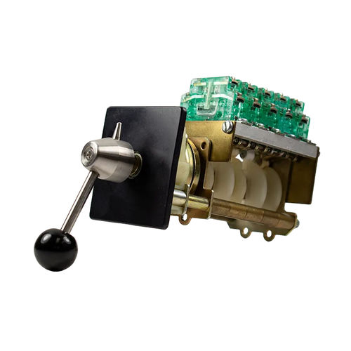 Drehbarer Umschalter - NSO-1 series - J.R. Merritt Controls - Hebel / Federdruck / zweipolig