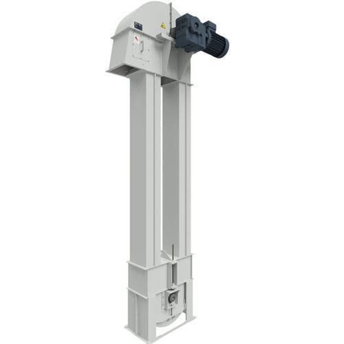 Becherwerk für die Lebensmittelindustrie - RCEV - TEC.S.I.M. S.r.l. - Band / mit Riemenantrieb / elektromotorgetrieben