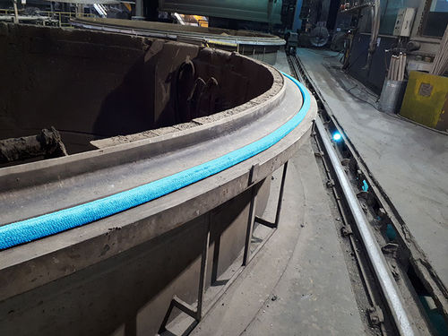 Dichtung für Stahl - Porteret Beaulieu Industrie (PBI) - für Ofen / maßgefertigt