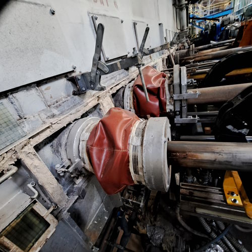 Flach-Schutzbalg - Porteret Beaulieu Industrie (PBI) - rund / beschichtetes Gewebe / maßgefertigt