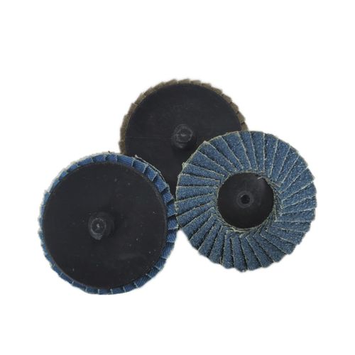 Lamellenscheibe für Edelstahl - DanYang Rigo Abrasives Co., Ltd. - Zirkoniumoxid / mit Kunststoffträger