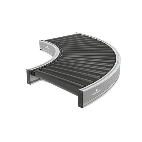 Rollenförderer - R5C - Robotunits GmbH - gebogen / Transport / Stau