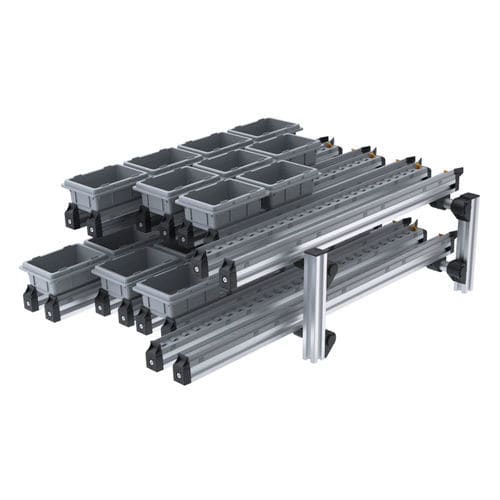 Handlingsystem für Transport - MBS PickStar RL - Robotunits GmbH - für Container / für Elektrofahrzeuge und fahrerlose Transportsysteme FTS / Förderer