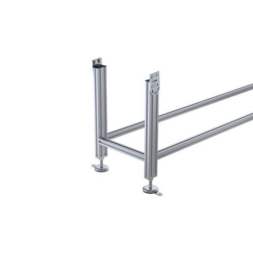 Ständer für Förderbänder - R5Z - Robotunits GmbH - Metall / modular / Rollen