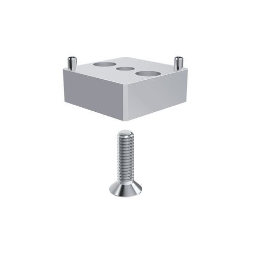 Verbindungselement für Aluminiumprofile - FAS 4049 - Robotunits GmbH - Aluminium / galvanisiertem Stahl / Kit