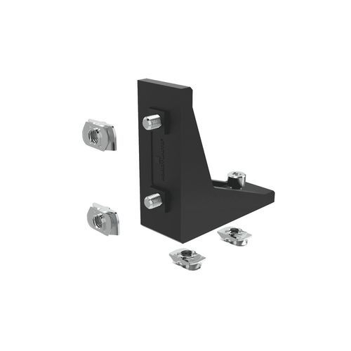Befestigungswinkel für Profilmontage - GUS 100 series - Robotunits GmbH - für Aluminiumrahmen / Zink / galvanisiertem Stahl