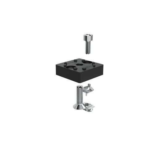 Verbindungselement für Aluminiumprofile - FAS 505 series - Robotunits GmbH - Industrie / verzinkter Stahl / galvanisiertem Stahl