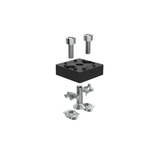 Verbindungselement für Aluminiumprofile - FAS 505 series - Robotunits GmbH - Stahl / verzinkter Stahl / verzinkt