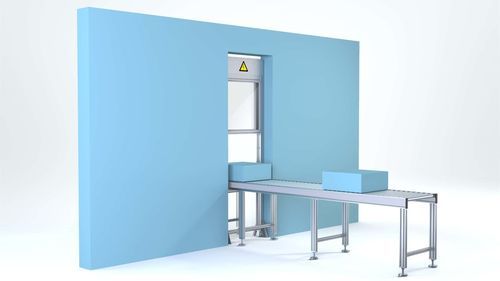 Ladebordwand für Förderanlagen - Robotunits GmbH - Industrietor / halbautomatisch