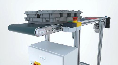 Fördersystem für automatische Maschinen - Robotunits GmbH - für Industrieanwendungen / für Roboter / für Bedienfeld