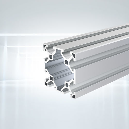 Profil / anodisiertes Aluminium - PIL 8080 series - Robotunits GmbH - Aluminium / Aluminiumlegierung / quadratisch