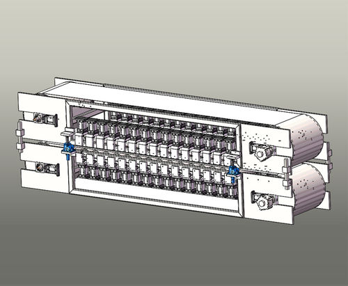 Doppelte Bandpresse - consol steel belt