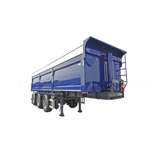 Kippanhänger -  Trailer Tippers - Vossebelt - für Industriematerial / 3-Achsen / angehängt