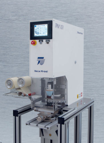 Monochrome Tampondruckmaschine - TPM 101 - Teca-print - für die Druckindustrie / mit Touchscreen / kompakt