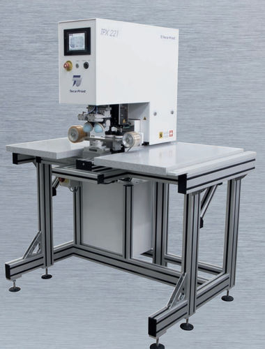 Tampondruckmaschine mit geschlossenem Farbgebersystem - TPX 221 - Teca-print - monochrom / 2-Farben / 4-Farben