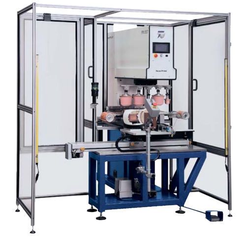Tampondruckmaschine für die Druckindustrie - X5 series  - Teca-print - mit Touchscreen / elektromechanisch / programmierbar