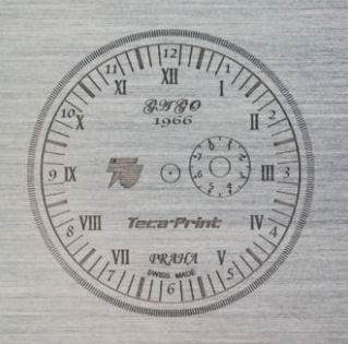 Klischeeplatte für Tampondruck - S series - Teca-print - Stahl / mit Spezialbeschichtung