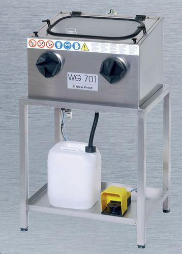 Bürstenreinigungsanlage - WG 701 - Teca-print - Saug / manuell / Industrie