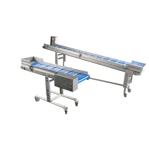 Bandförderer - SC series - ProFruit Machinery - mit einstellbarer Neigung / gerade / Sortierung