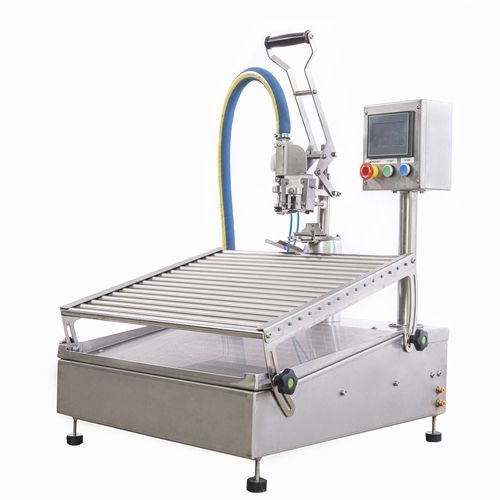 Halbautomatische Füllmaschine - MINIFLOW - ProFruit Machinery - für Säcke / für Flüssigkeiten / für die Lebensmittelindustrie