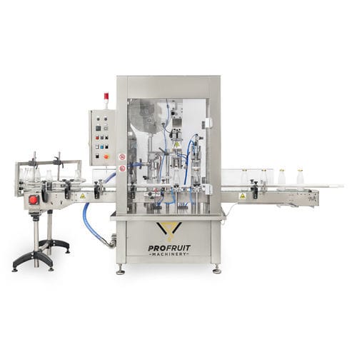Manuelle Füll- und Verschließanlage - ProFruit Machinery - Flaschen / Monoblock / pneumatisch