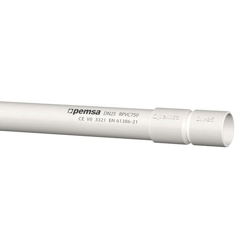 Schutzhülle - RPVC750 - Pemsa Cable Management, S.A. - rohrförmig / für Elektrokabel / Kunststoff